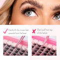 40D Mega Volume - 120 cluster lashes False Eyelashes ONE V SALON