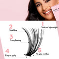 30D Mega Volume - 120 cluster lashes False Eyelashes ONE V SALON