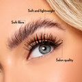 DIY Lash Cluster Kit - 40D Mega Volume - 280 Cluster Lashes False Eyelashes One V Salon