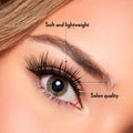 DIY Lash Cluster Glam Wisp - 96 cluster lashes False Eyelashes ONE V SALON