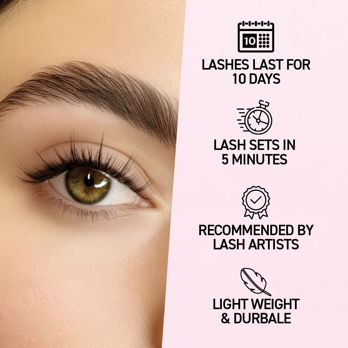 Miss Wispy Cluster Lashes - 77 Clusters Style 2 Pointed Wispies Complete Kit False Eyelashes One V Salon