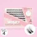 Miss Wispy Cluster Lashes - 77 Clusters Style 4 Double Wispies Complete Kit False Eyelashes One V Salon