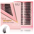 Luxe 3D Flawless - Fox Eye - 140 DIY Cluster Lashes Complete Kit False Eyelashes One V Salon