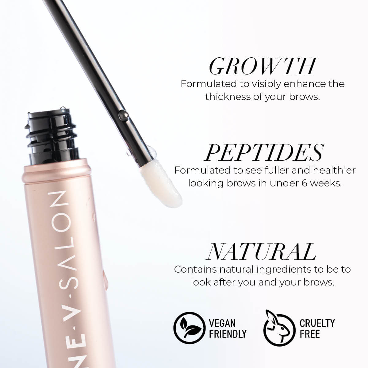 Eyebrow Growth Serum Lash & Brow Growth Treatments One V Salon