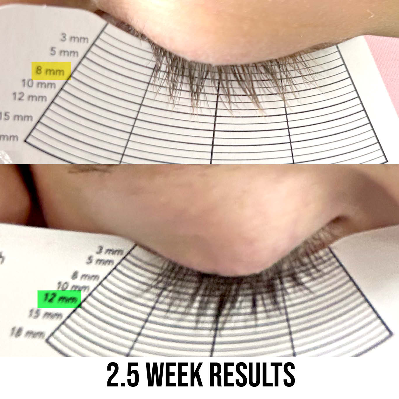 Peptide + Eyelash Growth Serum - Natural Lash Enhancer Lash & Brow Growth Treatments ONE V SALON