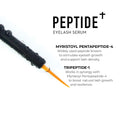 Peptide + Eyelash Growth Serum - Natural Lash Enhancer Lash & Brow Growth Treatments ONE V SALON