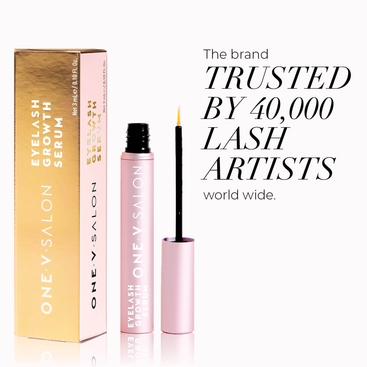 Eyelash Growth Serum Lash & Brow Growth Treatments One V Salon