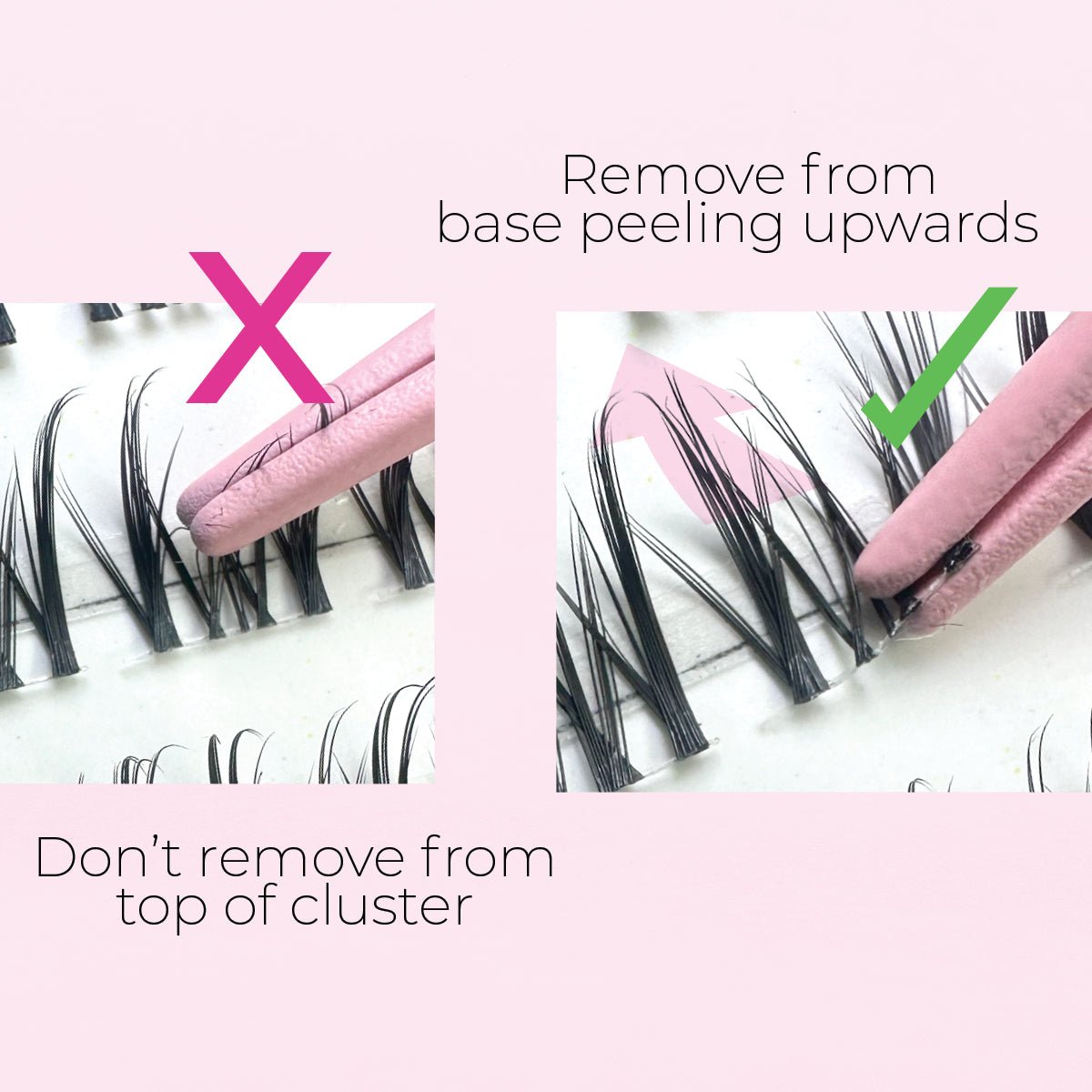 Miss Wispy Cluster Lashes - 77 Clusters Style 2 Pointed Wispies False Eyelashes One V Salon