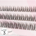 Miss Wispy Cluster Lashes - No Glue - 30 Clusters False Eyelashes One V Salon