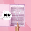 10D Promade XXL Tray - 500 Fans False Eyelashes LASH V   