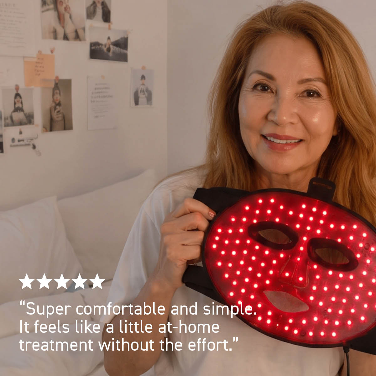 One V Salon LED Light Therapy Face Mask – 8-in-1 Skincare Device LED Face Mask ONE V SALON