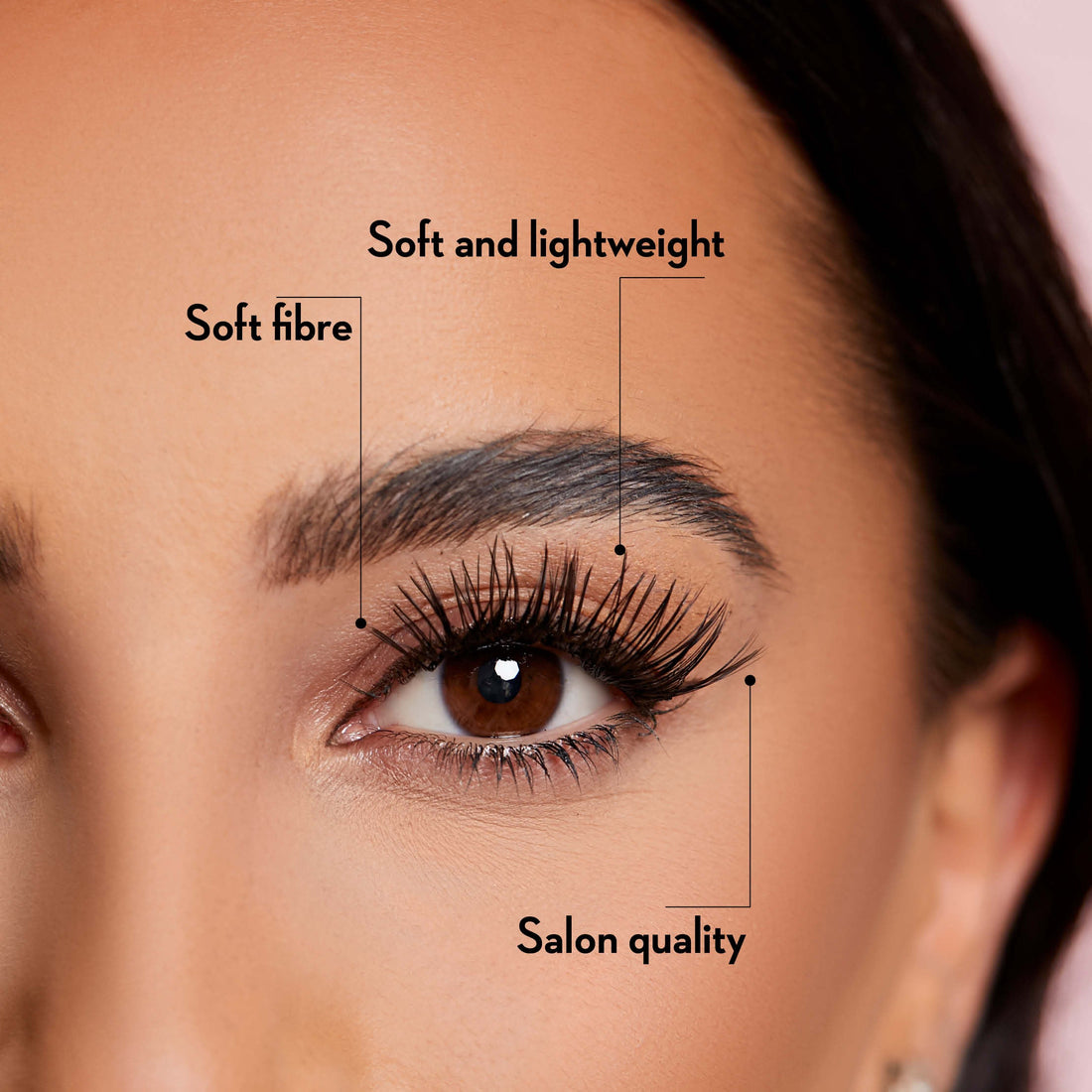 DIY Lash Cluster - 30D With Bond and Seal Kit False Eyelashes ONE V SALON