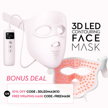 3D LED Contouring Face Mask LED Face Mask ONE V SALON