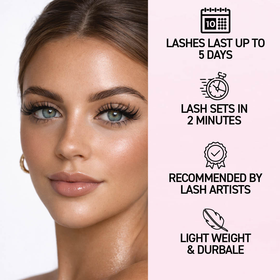 Vixen Wisp Press On Preglued Under-lashes Cluster Lashes False Eyelashes ONE V SALON