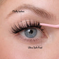 Vixen Wisp Press On Preglued Under-lashes Cluster Lashes False Eyelashes ONE V SALON