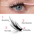 Vixen Wisp Press On Preglued Under-lashes Cluster Lashes False Eyelashes ONE V SALON
