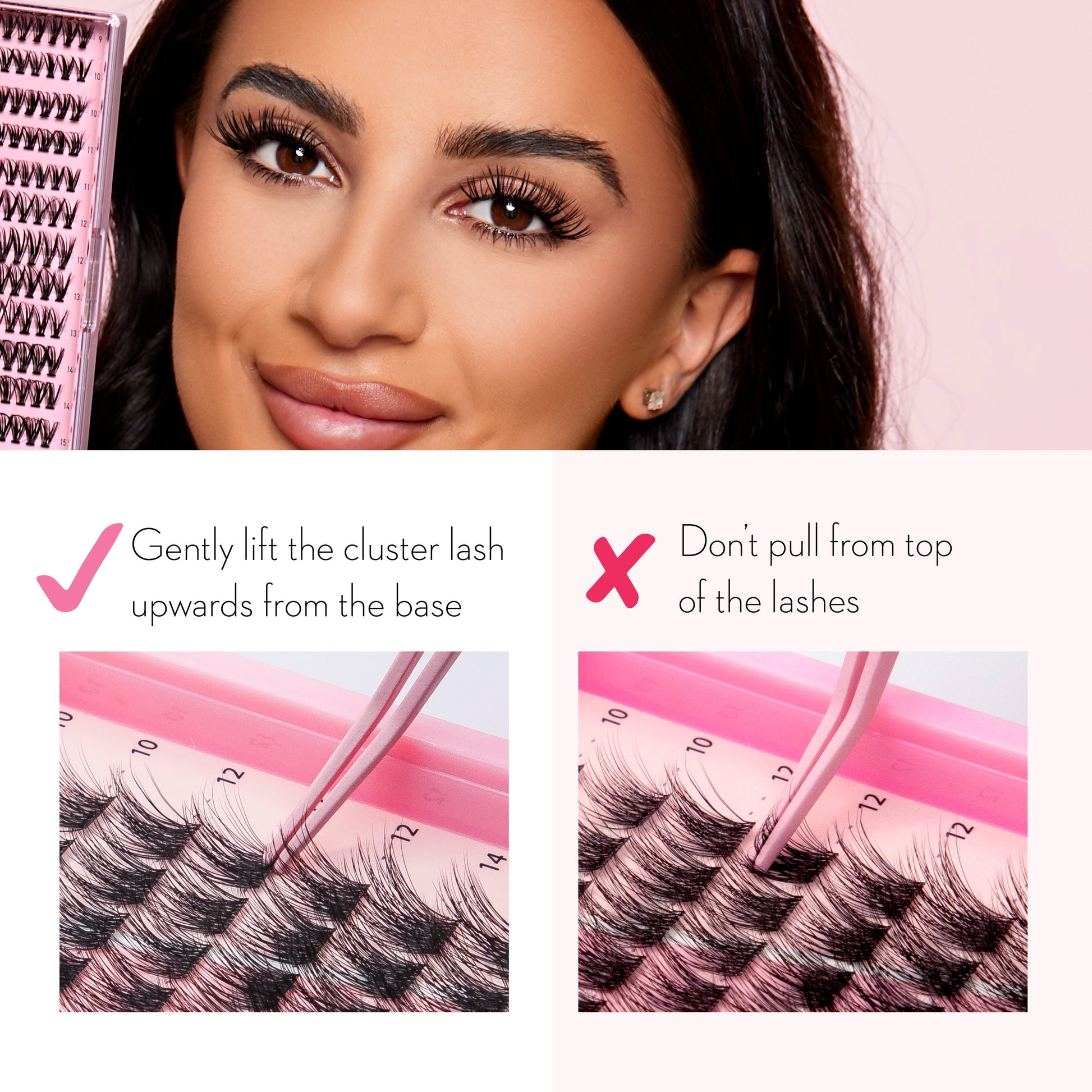 30D Mega Volume - 120 cluster lashes False Eyelashes ONE V SALON