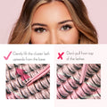 DIY Lash Cluster- Kits - Glam Wisp False Eyelashes OneVSalon   