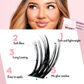 DIY Lash Cluster- Kits - Glam Wisp False Eyelashes OneVSalon   