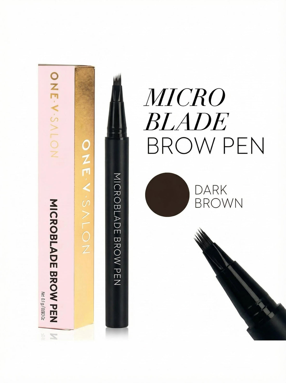 Microblade Brow Pen Eyebrow Enhancers ONE V SALON