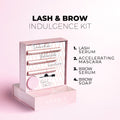 Indulgence Lash & Brow Growth Kit - Lash & Brow Growth Serums + Mascara +Brow Soap Lash & Brow Growth Treatments LASH V