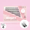 Miss Wispy Cluster Lashes - 77 Clusters Style 4 Double Wispies Complete Kit False Eyelashes One V Salon   