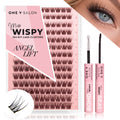 Cluster Lashes - Angel Lift - 154 DIY Cluster lashes With Bond and Seal Kit False Eyelashes ONE V SALON