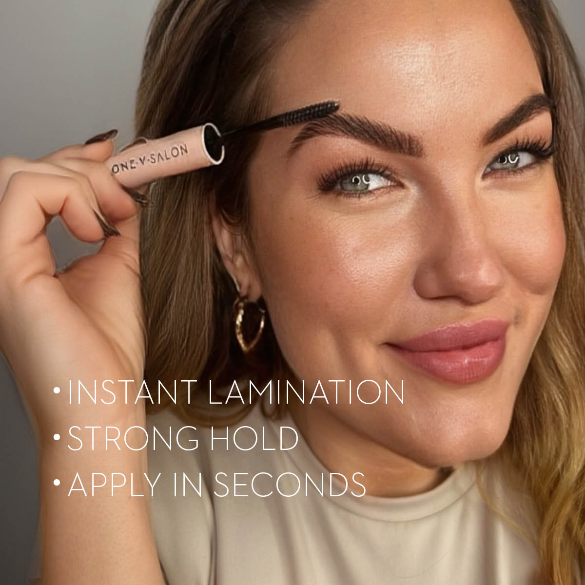 Hybrid Brow Gel Lamination Sculpt & Hold Eyebrow Enhancers ONE V SALON