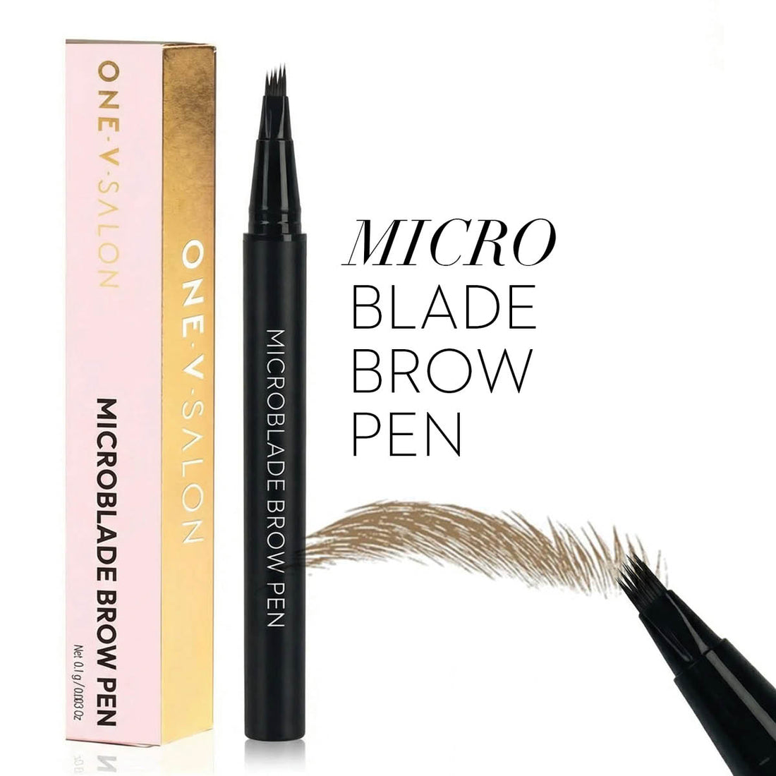 Microblade Brow Pen Eyebrow Enhancers ONE V SALON