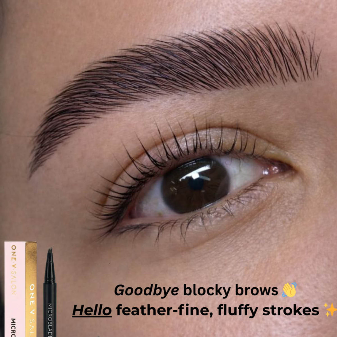Microblade Brow Pen Eyebrow Enhancers ONE V SALON