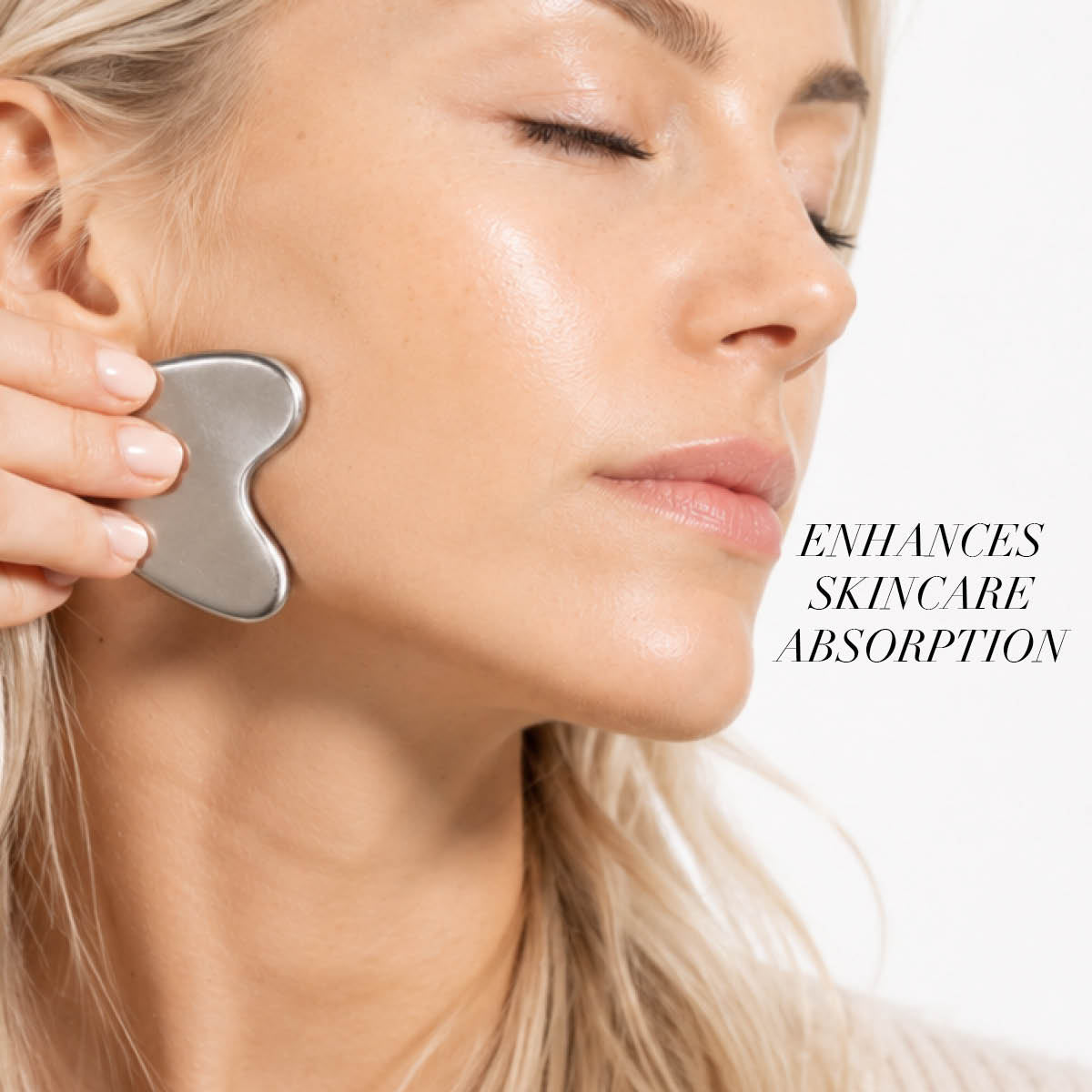 facial contour massage tool for jawline