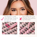 DIY Lash Cluster- Glam Wisp False Eyelashes LASH V