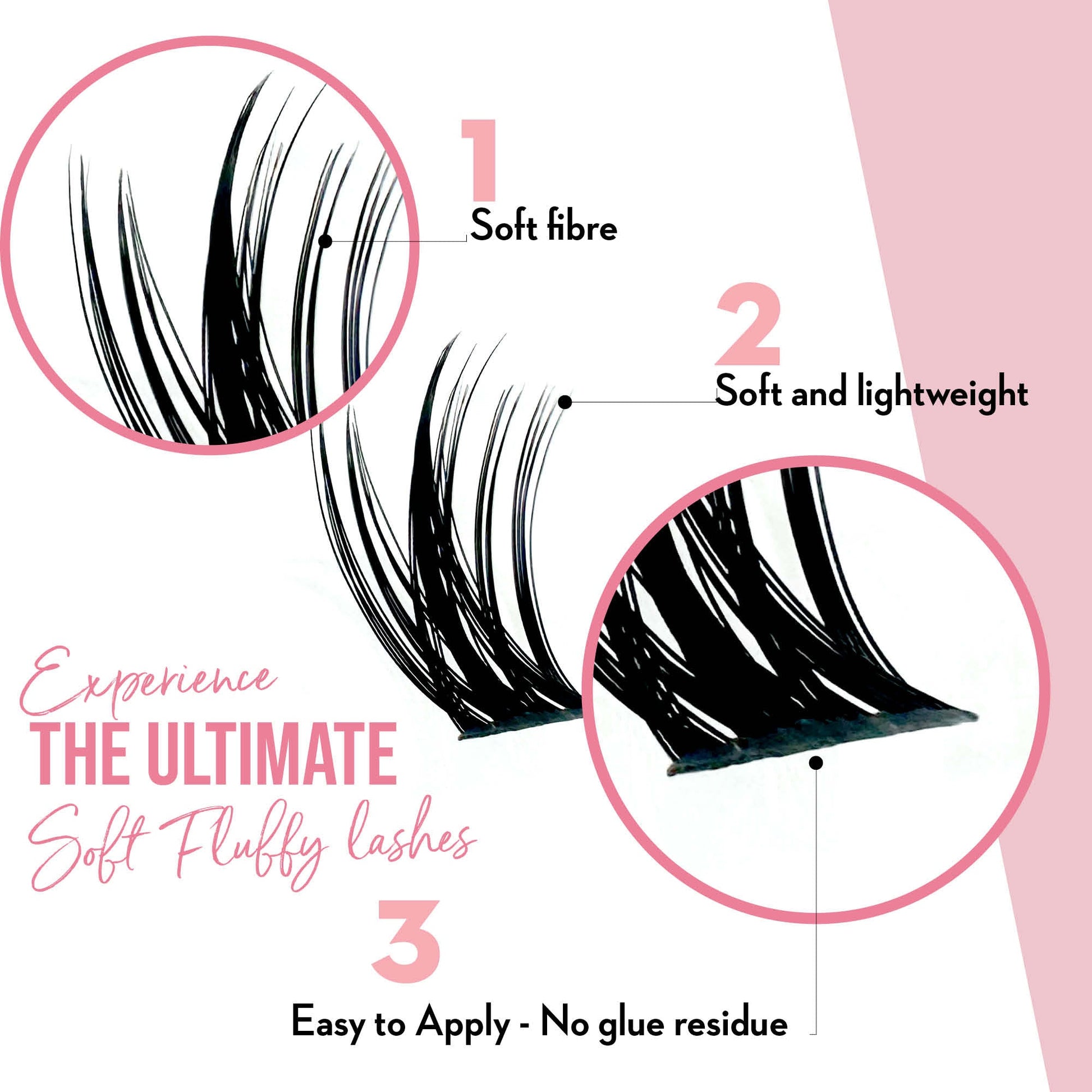 DIY Lash Cluster- Glam Wisp False Eyelashes LASH V