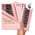 Luxe 3D Flawless - Fox Eye - 140 DIY Cluster Lashes Complete Kit False Eyelashes One V Salon   