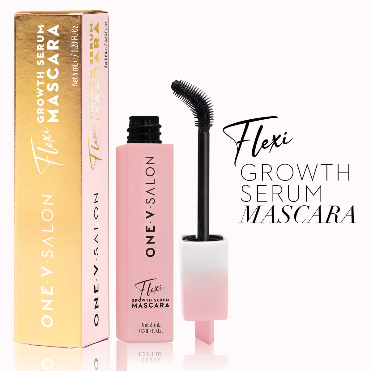 Flexi Growth Serum Mascara Lash & Brow Growth Treatments One V Salon