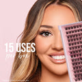 Luxe 3D Flawless - Girls Night - 168 DIY Cluster Lashes False Eyelashes LASH V   