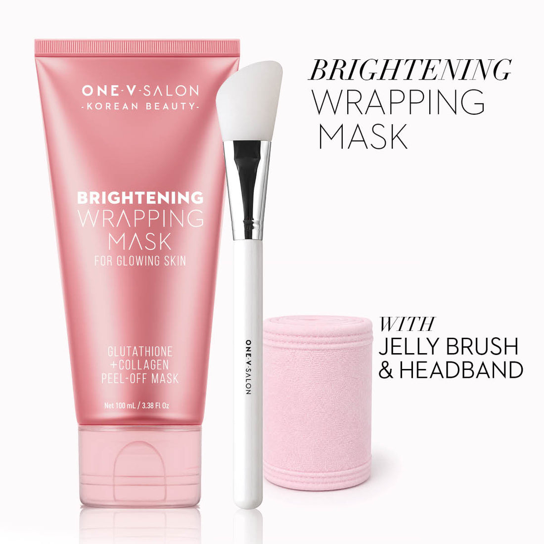 Brightening Wrapping Peel-Off Mask with Collagen | 100ml Kit face mask ONE V SALON