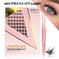 Cloud 9 Animate Press-On Pre-glued Cluster Lashes & Applicator False Eyelashes ONE V SALON