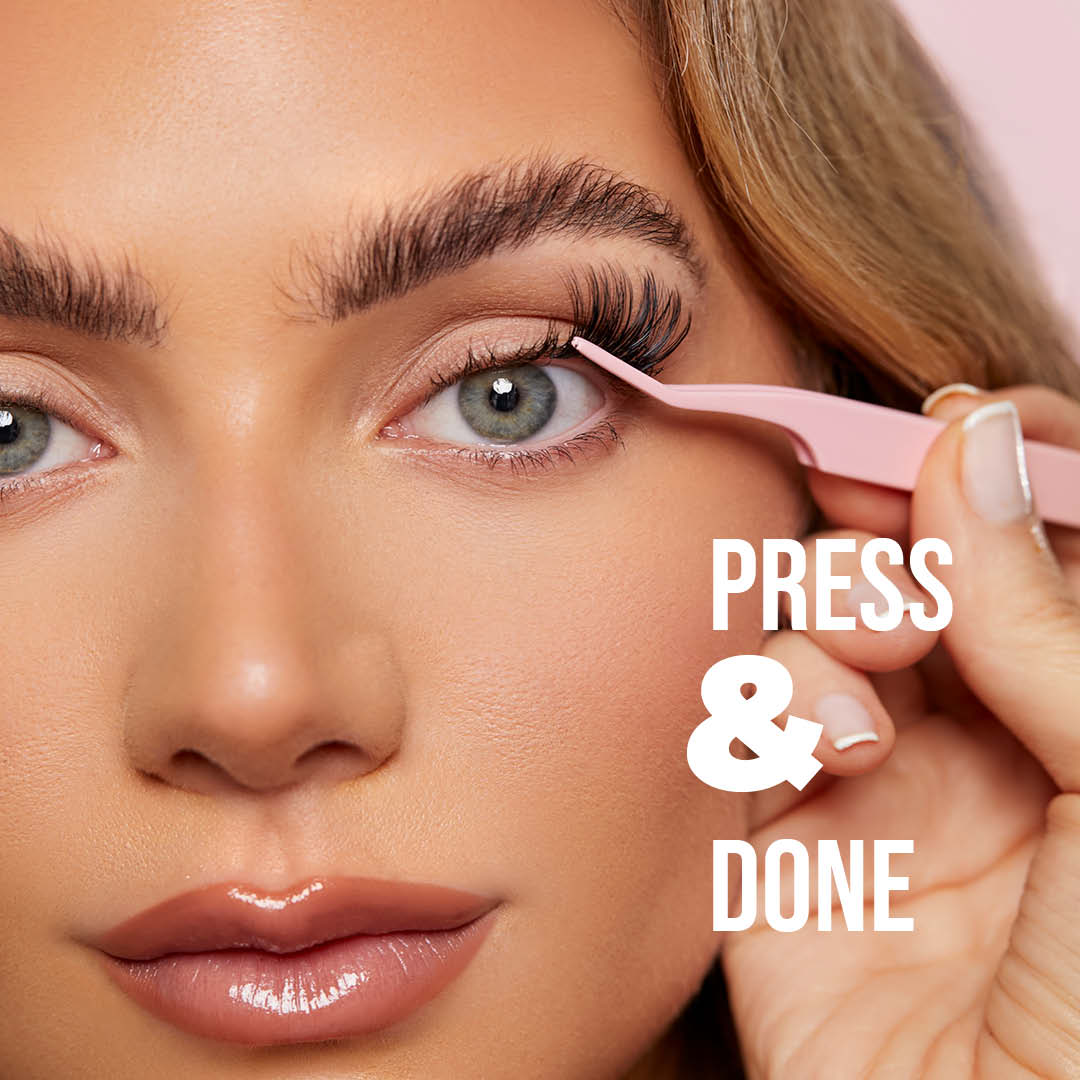 Miss Wispy Press On Pre-glued Under-lashes Cluster Lashes & Applicator - LASH V