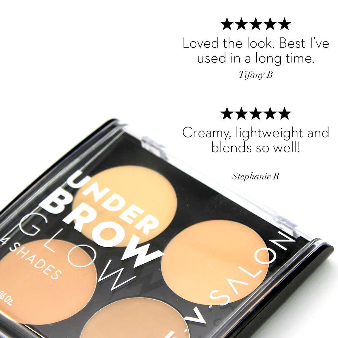 Brow Highlight & Concealer Palette – 4 Shades