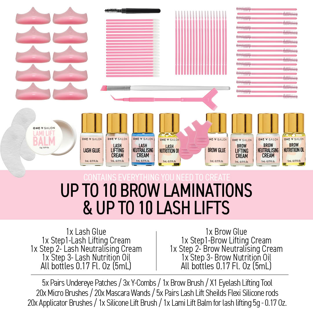 DIY Brow Lamination & Lash Lift Kit - LASH V