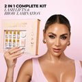 DIY Brow Lamination & Lash Lift Kit Brow Lamination & Lash Lift Kit ONE V SALON