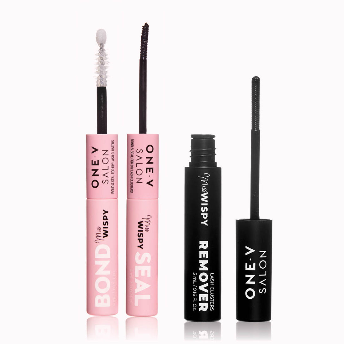 Bond & Seal (Cluster Lashes Glue) & Remover False Eyelash Adhesive One V Salon