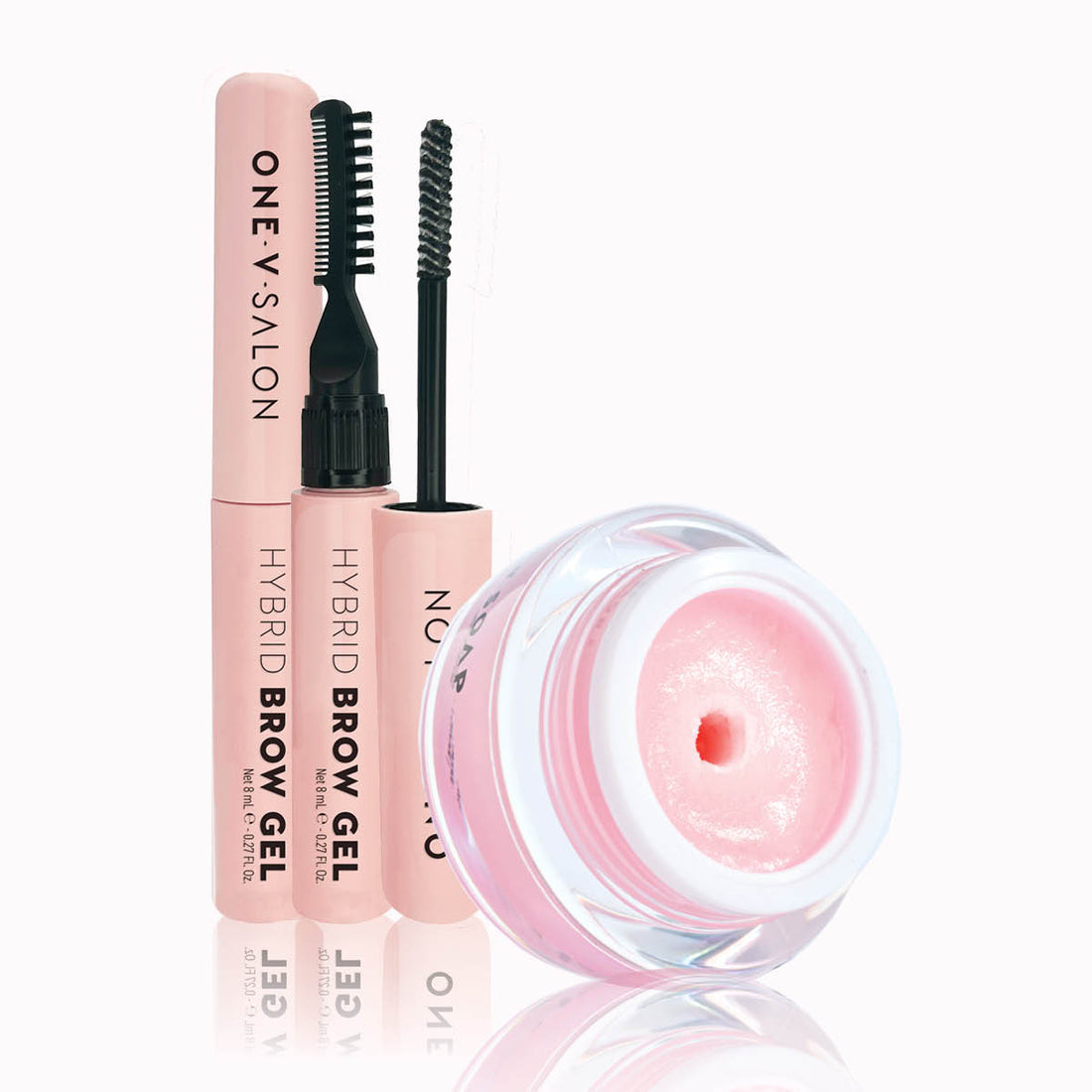 Hybrid Brow Gel & Brow Soap 10g Eyebrow Enhancers One V Salon