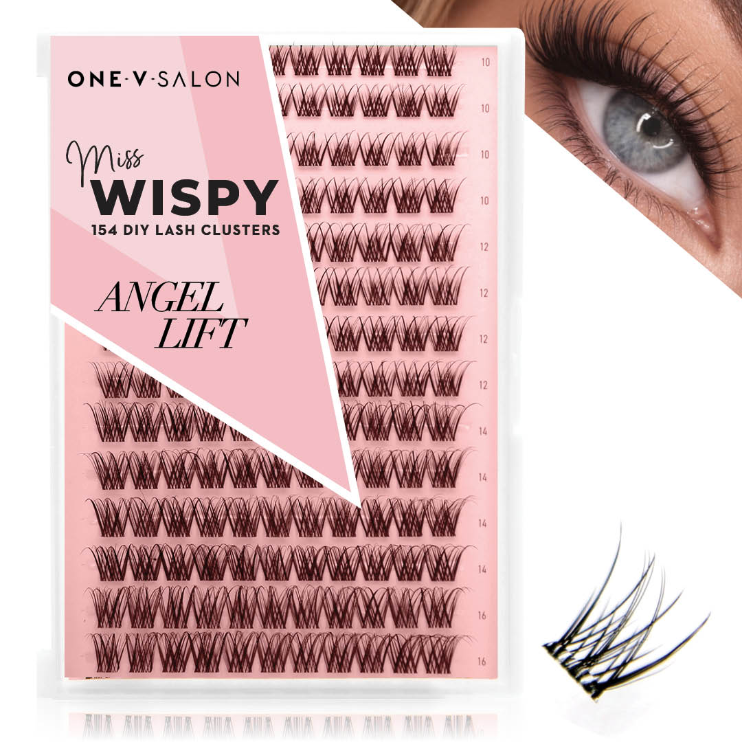 Miss Wispy Cluster Lashes - Angel Lift - 154 DIY Cluster lashes False Eyelashes ONE V SALON