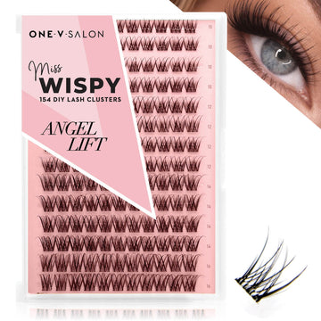 Miss Wispy Cluster Lashes - Angel Lift - 154 DIY Cluster lashes False Eyelashes ONE V SALON