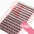 Miss Wispy Cluster Lashes - Angel Lift - 154 DIY Cluster lashes False Eyelashes ONE V SALON