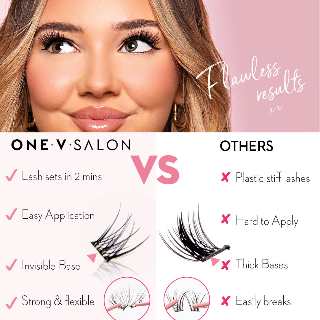 Miss Wispy Cluster Lashes - Angel Lift - 154 DIY Cluster lashes False Eyelashes ONE V SALON