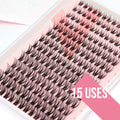 Miss Wispy - Dream Wave - 182 DIY Cluster lashes With Bond and Seal Kit False Eyelashes ONE V SALON