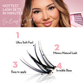 Miss Wispy - Dream Wave - 182 DIY Cluster lashes With Bond and Seal Kit False Eyelashes ONE V SALON